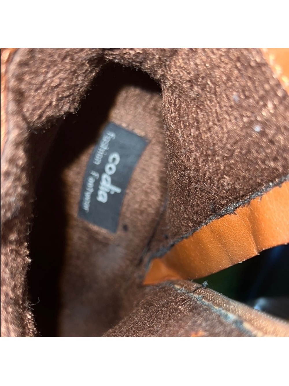 Codia • Women’s 7 • Brown • Lace-Up Heeled Boots • Side Zipper • Round Toe - Picture 7 of 7